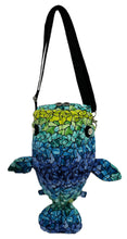 Load image into Gallery viewer, Multi Colored Mosaic Manatee Crossbody Bag
