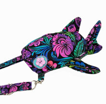 Load image into Gallery viewer, Small Tropical Shark Crossbody Bag
