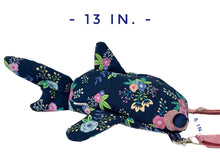 Load image into Gallery viewer, Small Floral Shark Crossbody Bag
