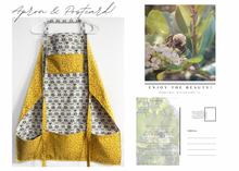 Load image into Gallery viewer, * Beautiful Bees Adult Apron &amp; 5x7 Postcard
