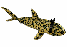 Load image into Gallery viewer, Lemon Shark Stuffed Animal
