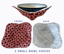 Load image into Gallery viewer, Set of 3: Patriotic Stars Bowl Cozies
