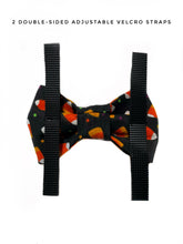 Load image into Gallery viewer, Candy Corn Dog Bow Tie
